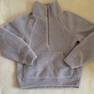 Lilac Sherpa LuluLemon Scuba size XS/S - like new